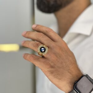 انگشتر مردانه طرح BMW کد 301